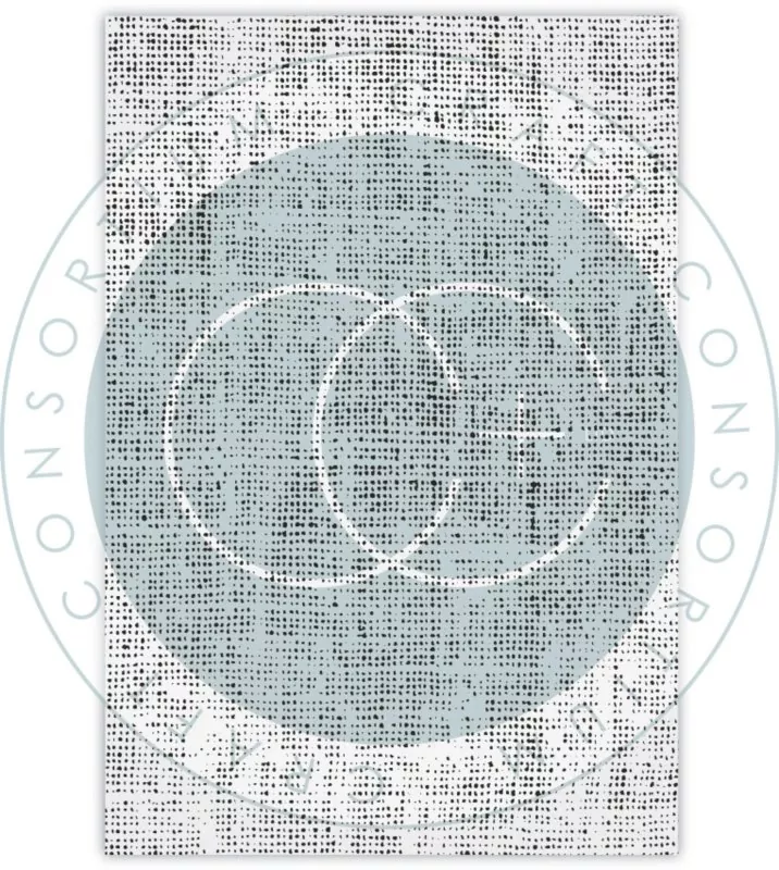 Craft Consortium Linen Texture clear stamp 1