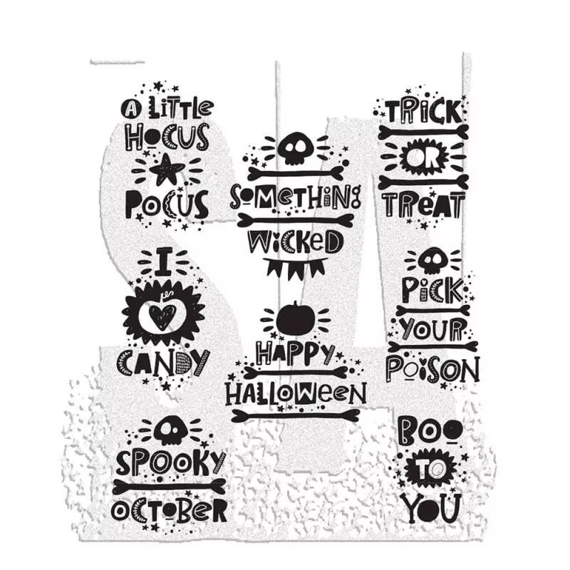 Halloween Whatnots Tim Holtz Rubber Stamps Stamper Anonymous