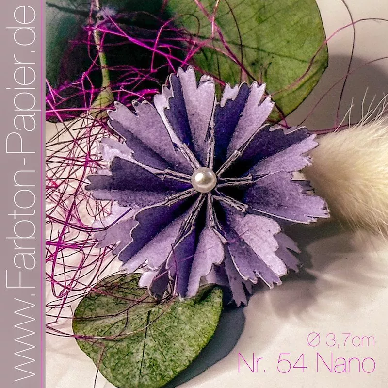 Faltblume Nr.54 Nano Die Set FarbTon Papier