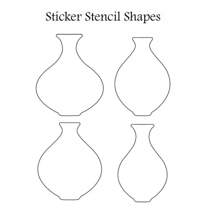 Sticker Stencil Set 10 Lavinia 1