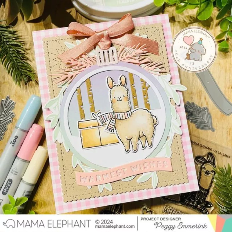 Fa La Llama Clear Stamps Mama Elephant 4