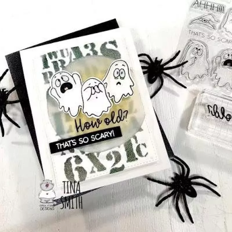 Ghosts BUNDLE Stamps + Dies Gerda Steiner Designs 3