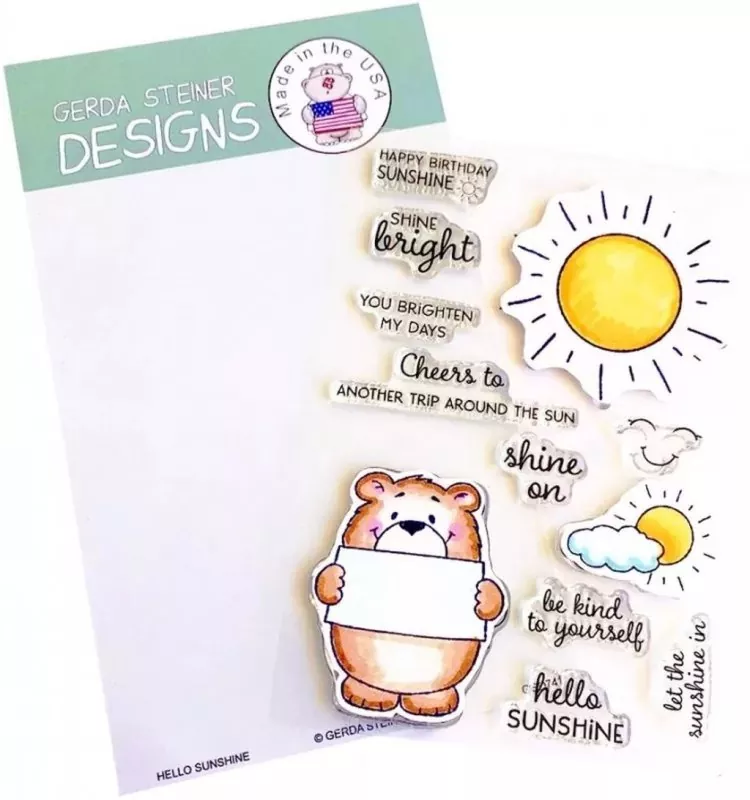 Hello Sunshine BUNDLE Stamps + Dies Gerda Steiner Designs