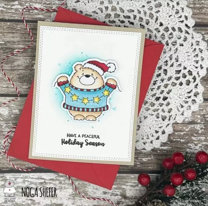 Happy Holidays BUNDLE Stamps + Dies Gerda Steiner Designs 2