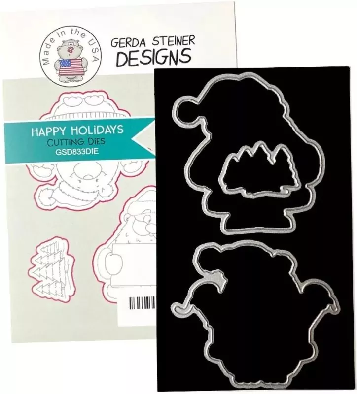 Happy Holidays BUNDLE Stamps + Dies Gerda Steiner Designs 1