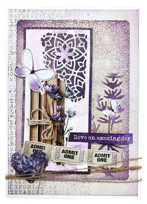 Nature's Dream 2 ABC Background studio light clearstamps 2