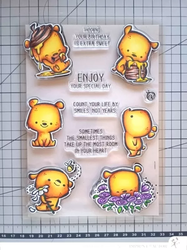 Sweet Bear Clear Stamps Impronte D'Autore 2