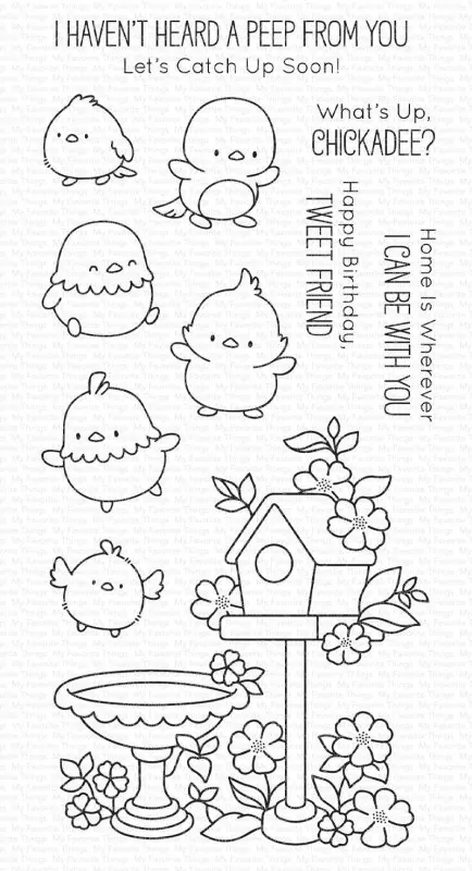 Tweet Friends Clear Stamps My Favorite Things