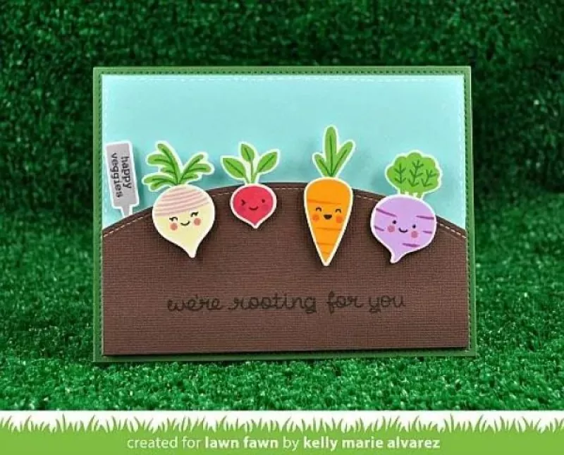 Rooting For You Dies Lawn Fawn Project 1