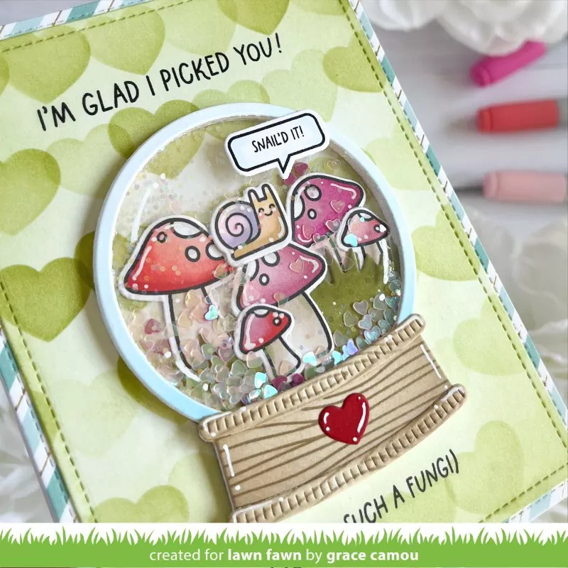 To My Fungi Clear Stamps Lawn Fawn 1