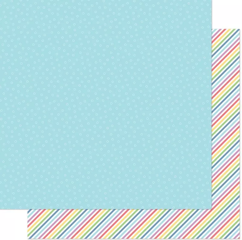 Pint-Sized Patterns Summertime Snow Cone lawn fawn scrapbooking paper