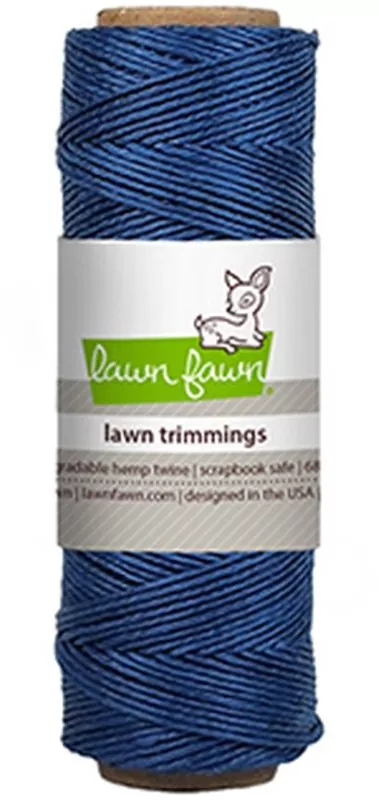Denim Blue Hemp Twine Lawn Fawn