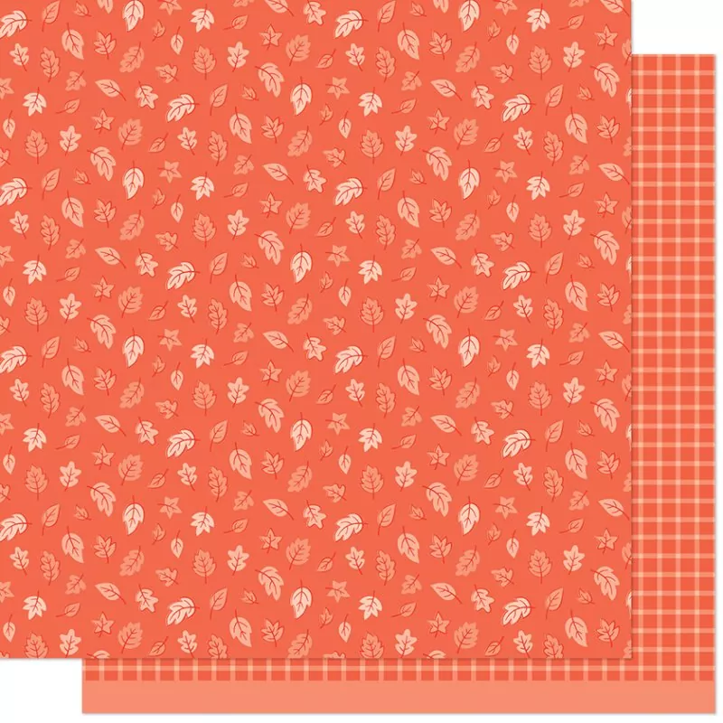 Falling Leaves Petite Paper Pack 6x6 Lawn Fawn 1