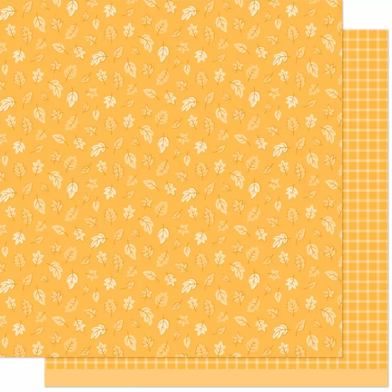 Falling Leaves Petite Paper Pack 6x6 Lawn Fawn 5