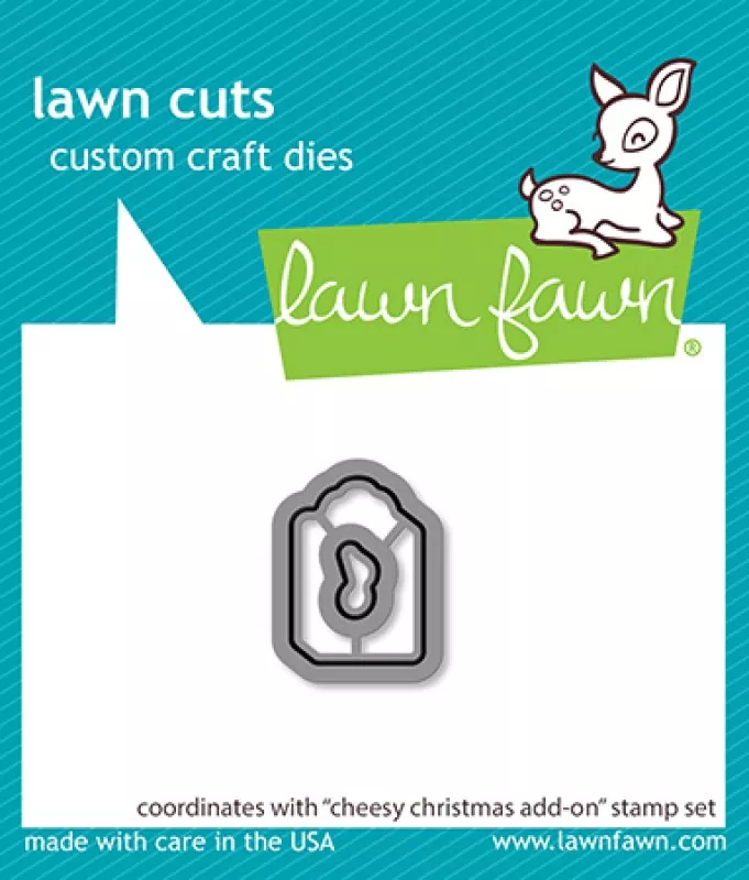 Cheesy Christmas Add-On Dies Lawn Fawn