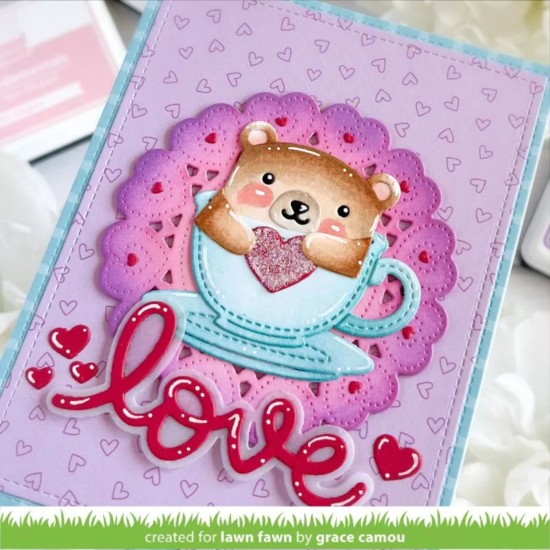 Doily Hearts Dies Lawn Fawn 3