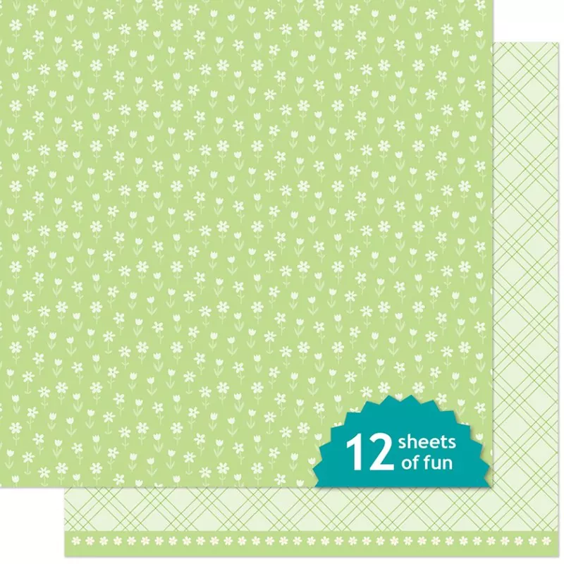 Bitsy Blooms Baby's Breath lawn fawn scrapbooking paper