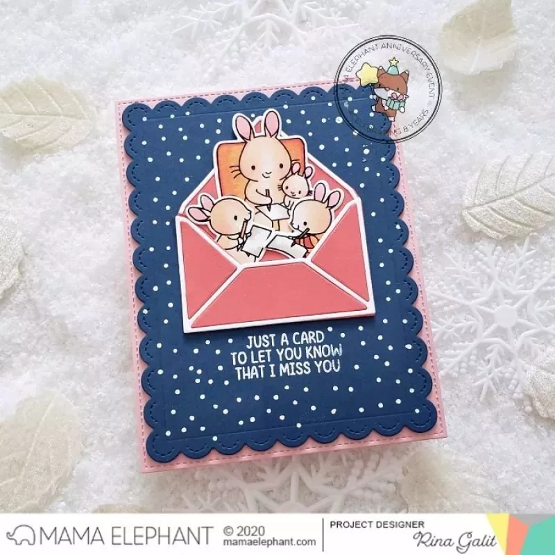 Sincerely Yours Mama Elephant Stamp & Die Bundle 2