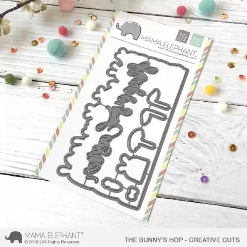 The Bunny´s Hop Mama Elephant Stamp & Die Bundle 1