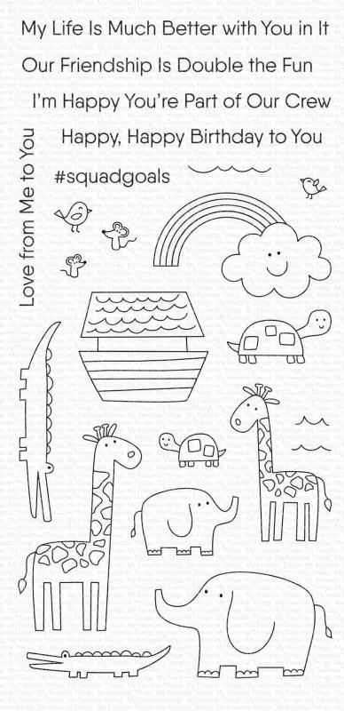 MFT CS469 DoubletheFun Clear Stamps My Favorite Things