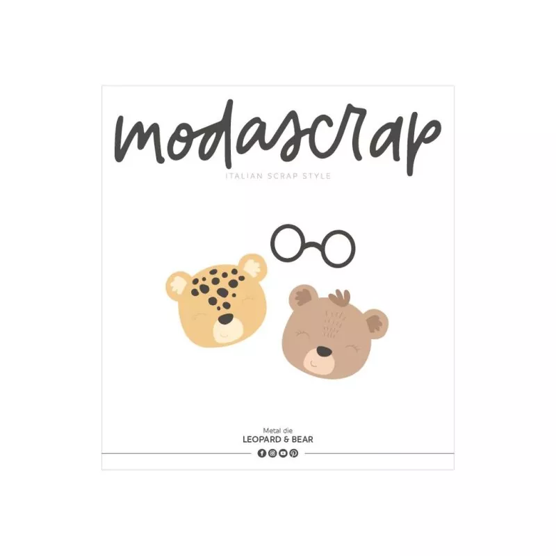 Leopard & Bear Dies Modascrap