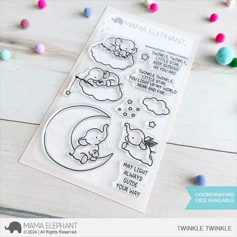 Twinkle Twinkle Clear Stamps Mama Elephant