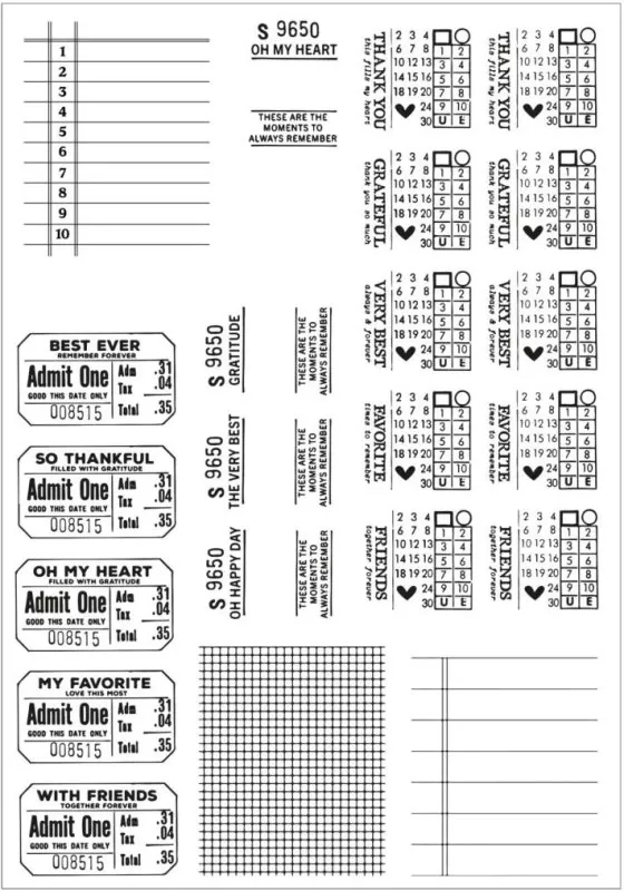 Forever Journal Essentials Sizzix & 49 and Market Framelits Dies & Stamps 1