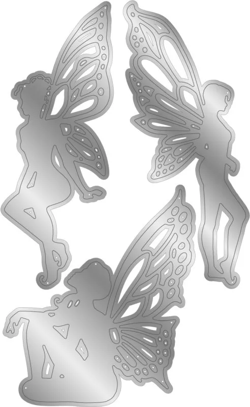 Silhouette Pixies die set Fairy Glade crafters companion 1