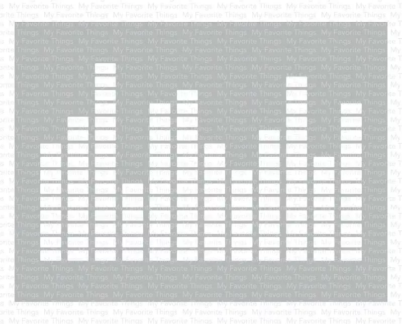 Equalizer Stencil My Favorite Things