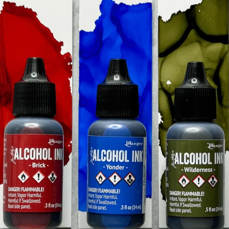 alcohol inks Crossroads tim holtz ranger 3set 1