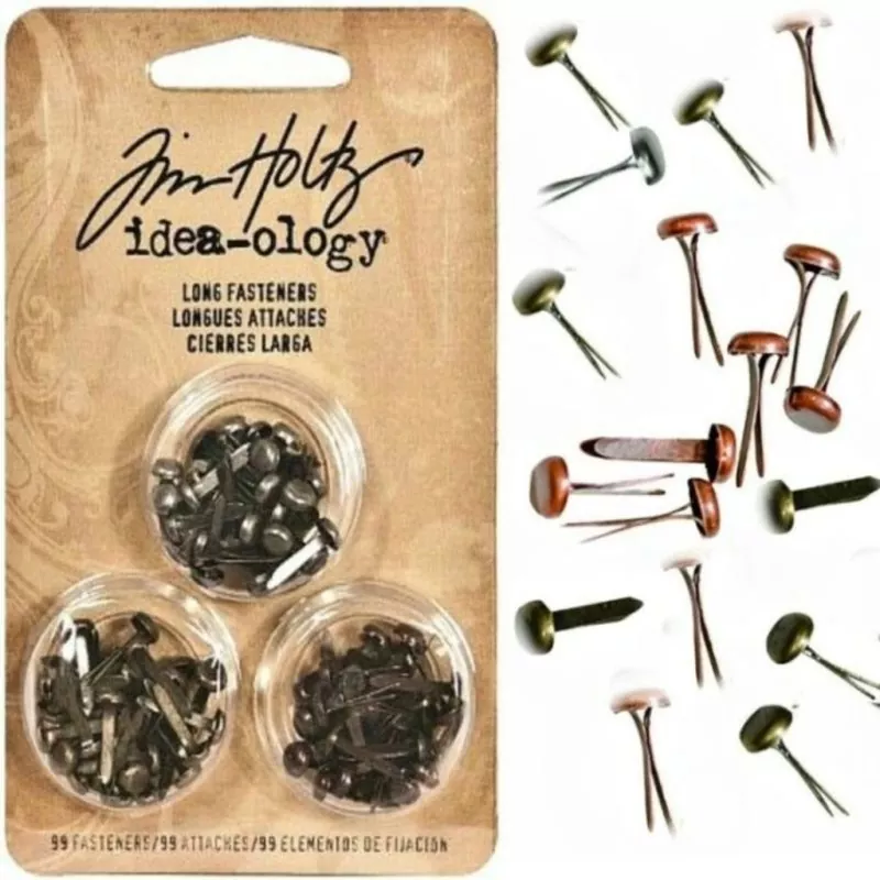 Long Fasteners Idea-ology Tim Holtz