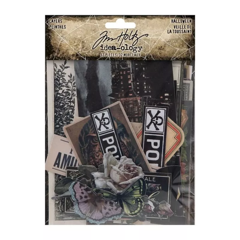 Halloween Layers Idea-ology Tim Holtz