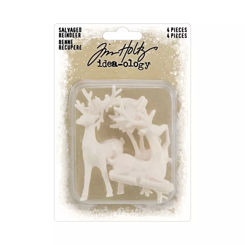 Salvaged Reindeer Christmas 2024 Idea-ology Tim Holtz