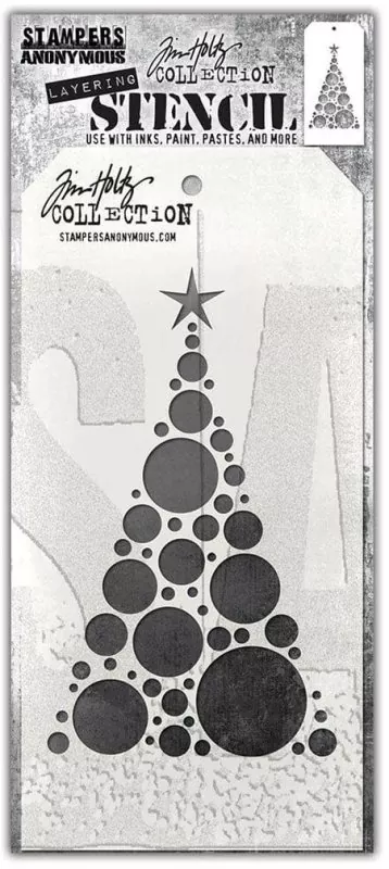 Tim Holtz Modern Tree Layering Stencil Stampers Anonymous