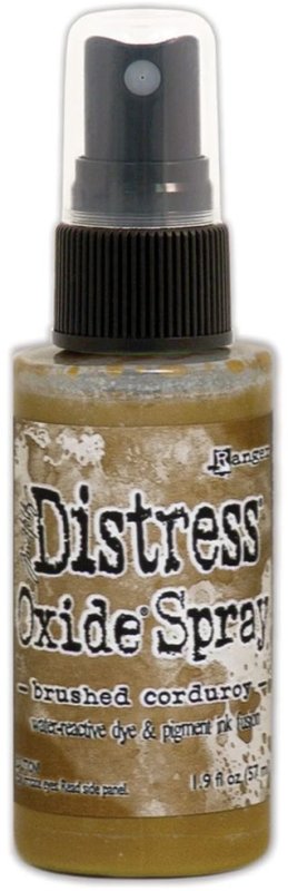 Brushed Corduroy ranger distress oxide spray tim holtz