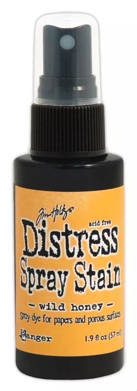 ranger distress spray stain Wild Honeytim holtz