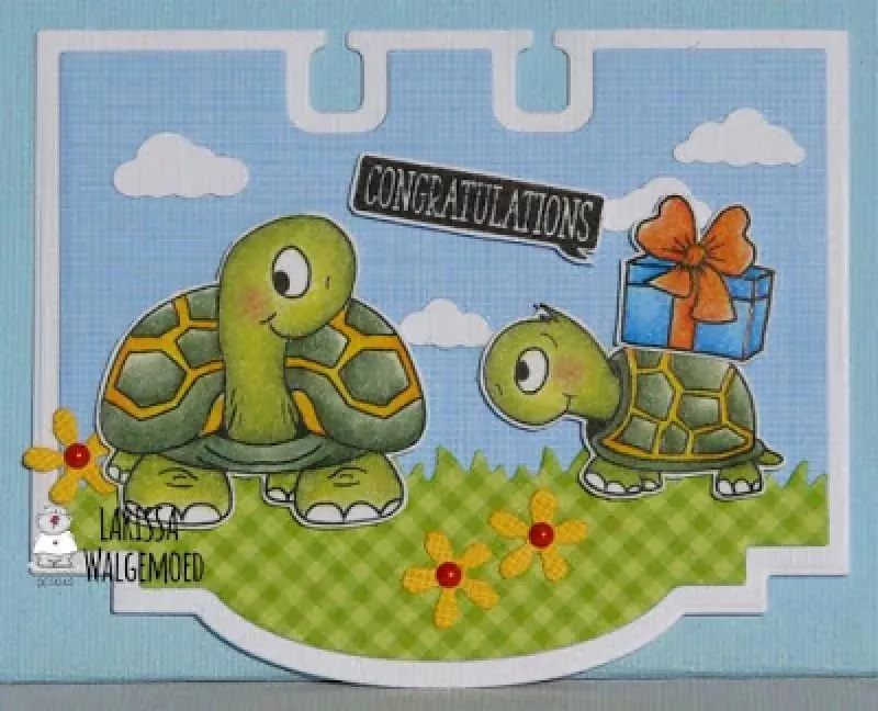 Turtley Great! BUNDLE Stamps + Dies Gerda Steiner Designs 2