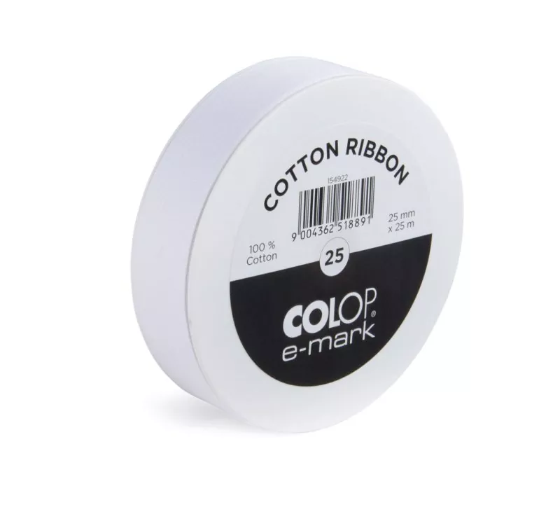 cotton ribbon colop e-mark 25