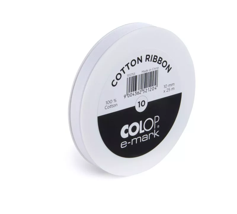 cotton ribbon colop e-mark 10