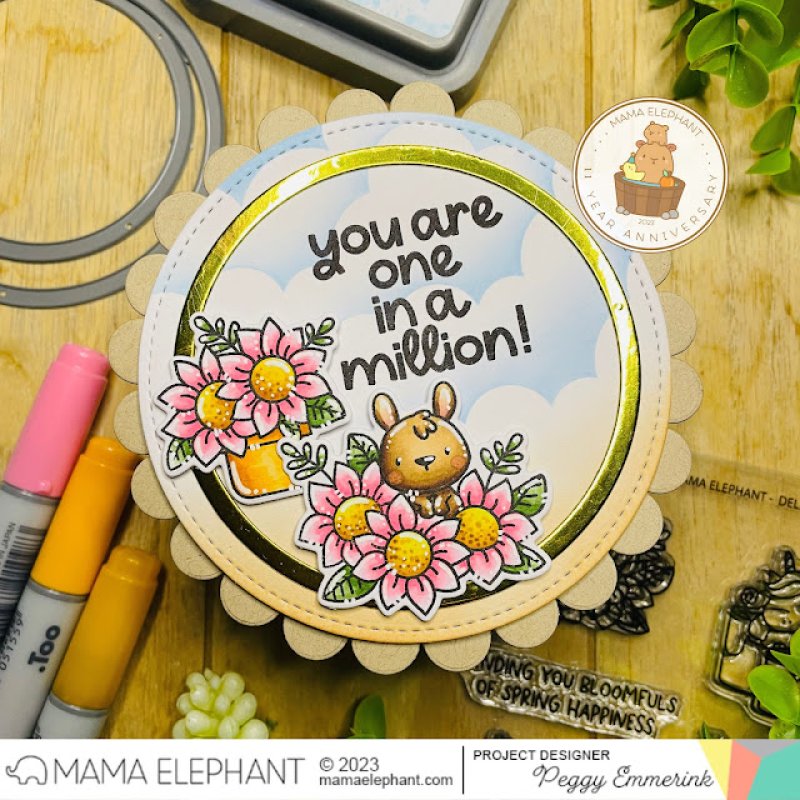 Plain Circle Frames Dies Creative Cuts Mama Elephant 2