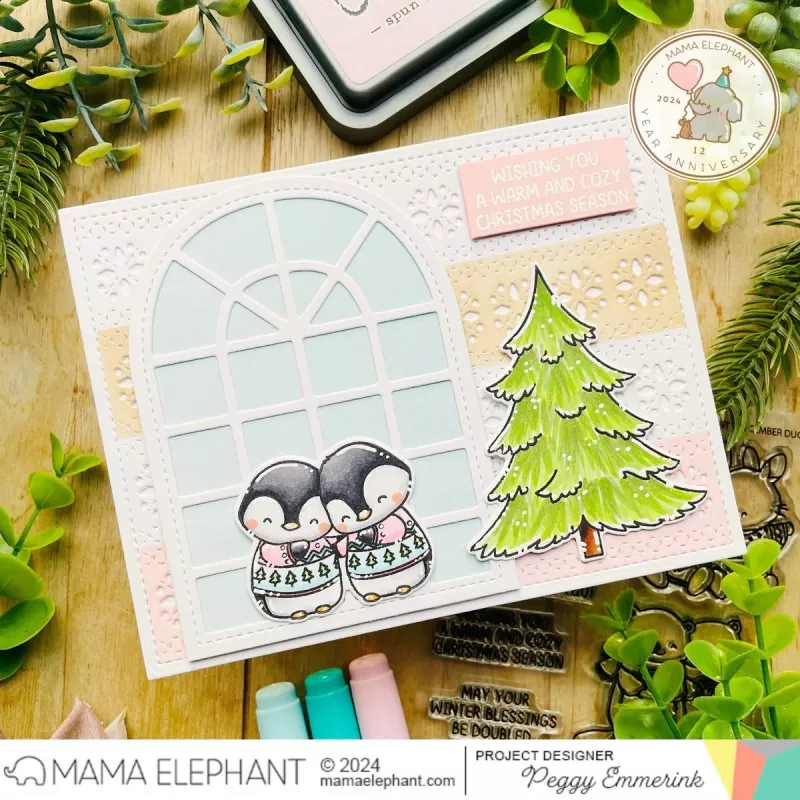 December Duo Clear Stamps Mama Elephant 1