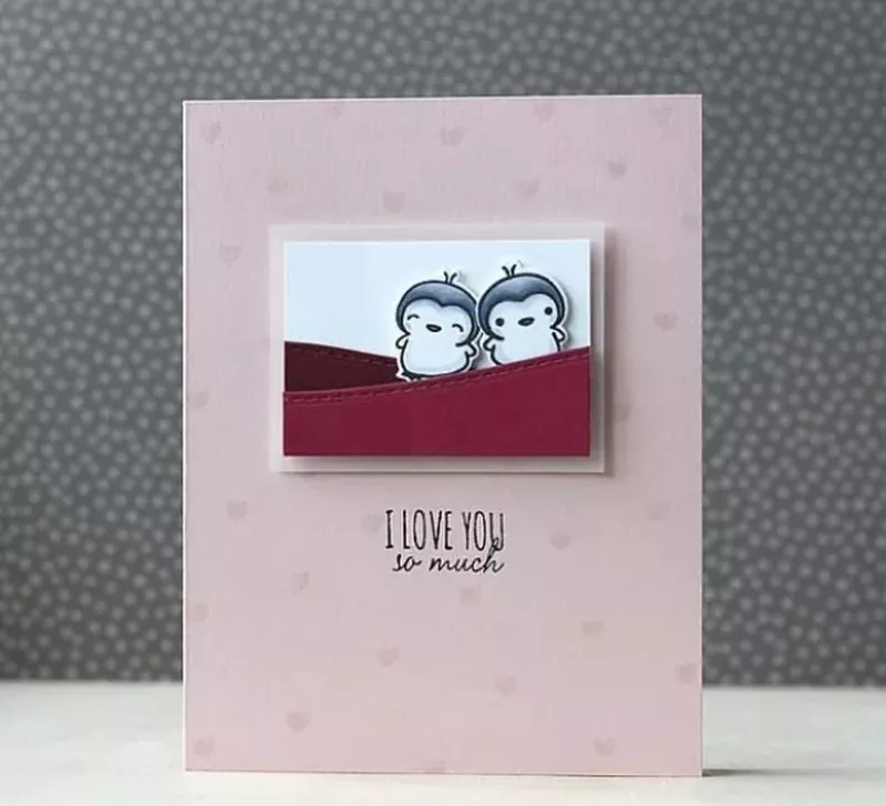 Love Quotes Mama Elephant Stamp & Die Bundle 2