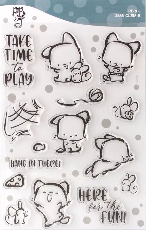 PB & J Clear Stamps Impronte D'Autore