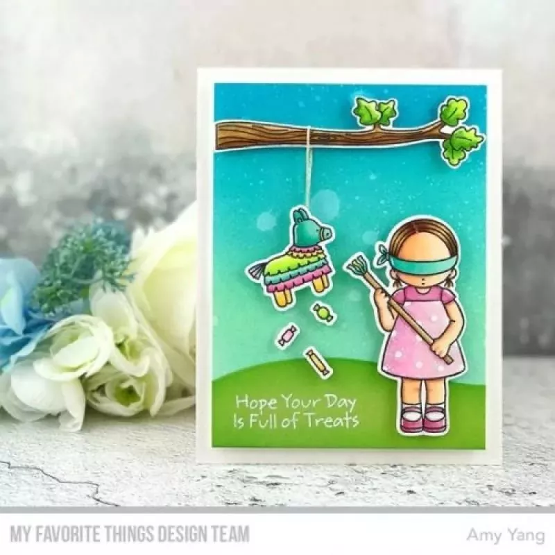 my favorite things Stamp & Die Bundle Birthday Piñata 3