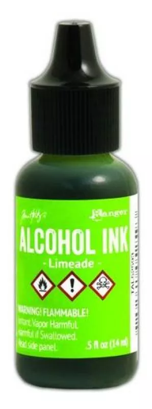 ranger alcohol ink 15 ml limeade tal52593 tim holtz