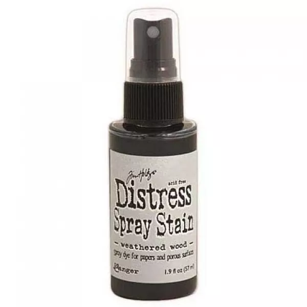 Weathered Wood ranger distress spray stain