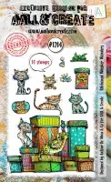 AALL & Create - Ribboned Whisker Wonders - Clear Stamps #1214