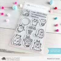 Monster Hugs Clear Stamps Mama Elephant