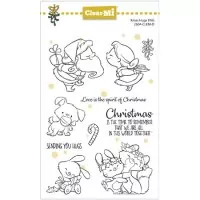 XMas Hugs - Clear Stamps - Impronte D'Autore