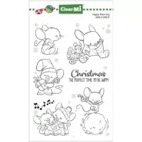 Happy Mice - Clear Stamps - Impronte D'Autore